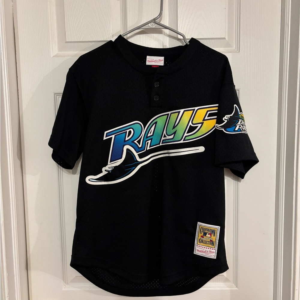 Wade Boggs Mitchell & Ness Tampa Bay Rays Jersey